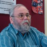 cdn-storyteller_arnold-bennett-1 Catching up with Arnold Bennett at the downtown YMCA where he holds a weekend housing clinic. Photo Credit: Phyllis Lewis