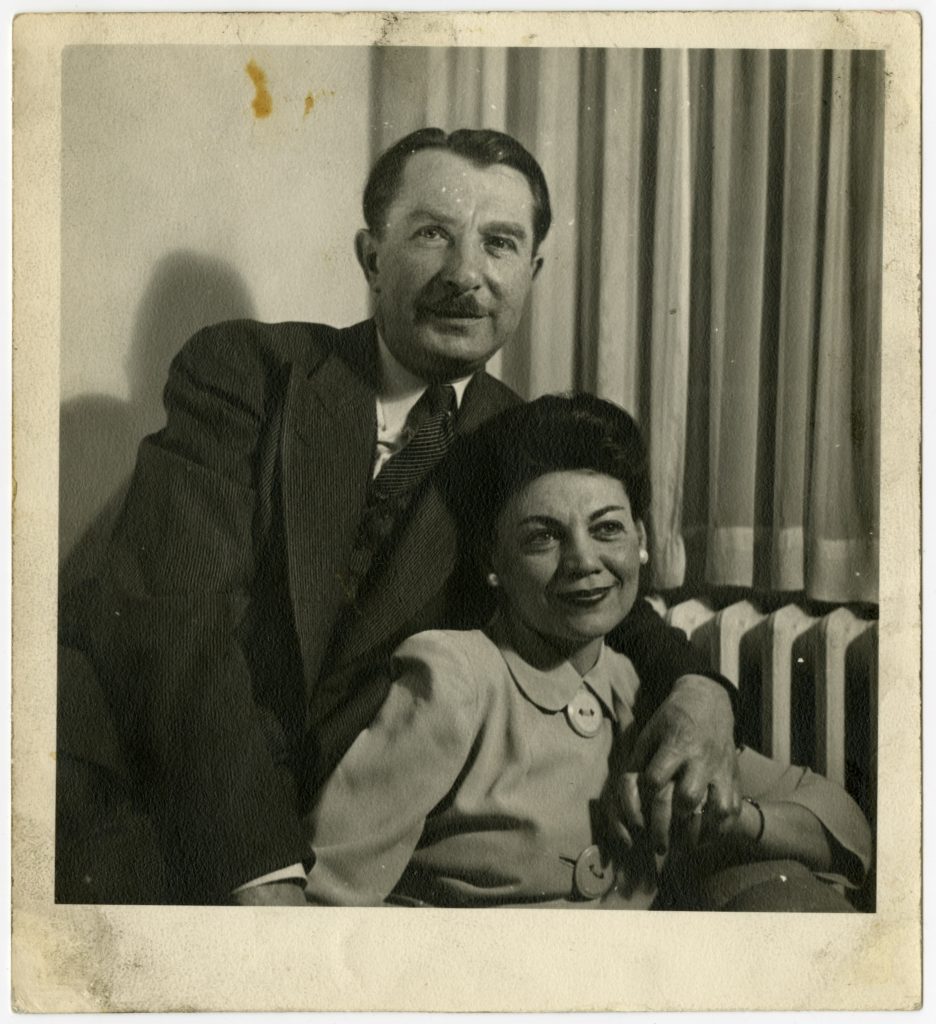 Joseph B. Salsberg and Dora Wilensky, [ca. 1936]. Ontario Jewish Archives, fonds 33, series 4, item 9.