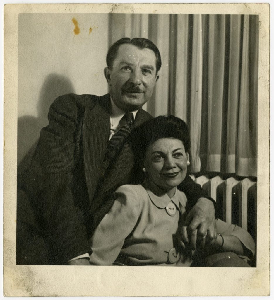 Joseph B. Salsberg et Dora Wilensky, [vers 1936]. Archives juives de l’Ontario, fonds 33, série 4, pièce 9.