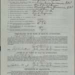 George Frederick Alberga. Attestation Paper, Enlisted October 10, 1918. Courtesy of Library and Archives Canada