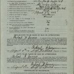 Robert Henry James. Attestation Paper, Enlisted August 8, 1916. Courtesy of Library and Archives Canada