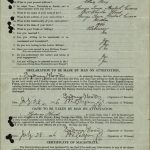 Sydney Harrison Flood. Attestation Paper, Enlisted July 28, 1916. Courtesy of Library and Archives Canada